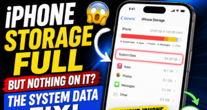 iPhone Storage Full but Nothing on It? The System Data Fix iPhone Storage Full but Nothing on It