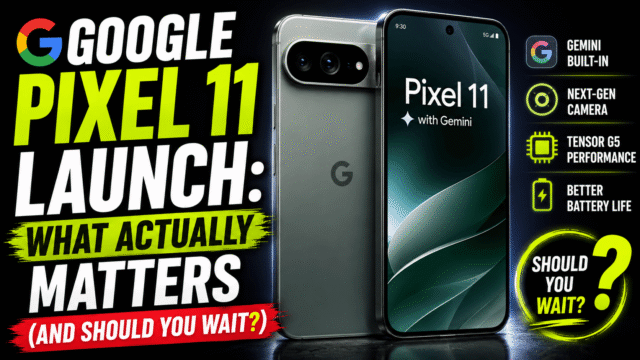 Pixel 11 Event Is This Week: What to Expect and Who Waits
