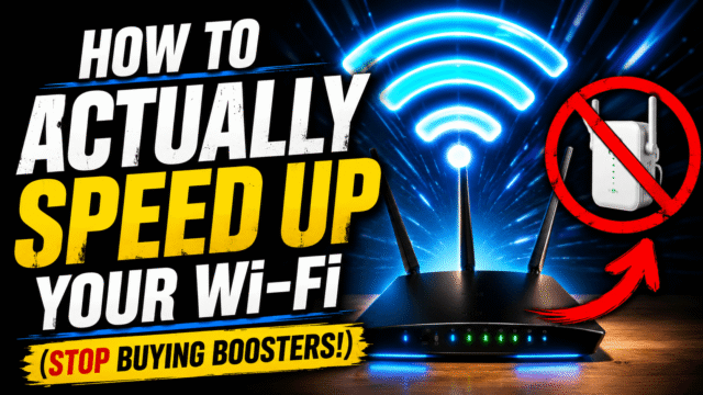 How to ACTUALLY Speed Up Your Wi-Fi How to ACTUALLY Speed Up Your Wi-Fi
