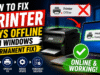 How to Fix Printer Says Offline on Windows (Permanent Fix) How to Fix Printer Says Offline on Windows