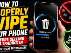 Selling Your Phone? How to Wipe It Properly Before Trade-In How to Wipe It Properly Before Trade-In