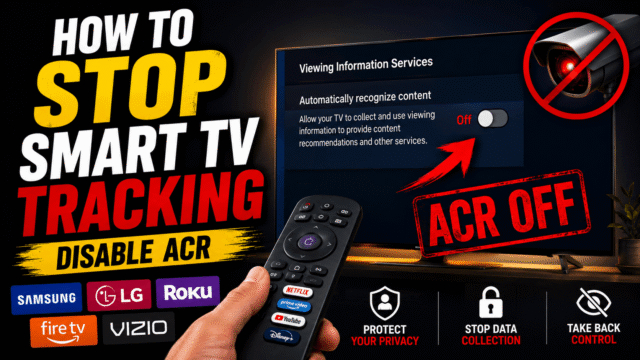 Your Smart TV Is Watching What You Watch