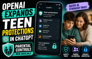OpenAI Expands Teen Protections in ChatGPT with Parental Controls OpenAI Expands Teen Protections in ChatGPT with Parental Controls