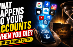 What Happens to Your Accounts When You Die? 20-Minute Setup What Happens to Your Accounts When You Die
