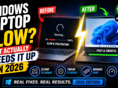 Windows Laptop Slow? What Actually Speeds It Up in 2026 Windows Laptop Slow? What Actually Speeds It Up in 2026