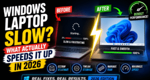 Windows Laptop Slow? What Actually Speeds It Up in 2026 Windows Laptop Slow? What Actually Speeds It Up in 2026