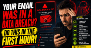 Your Email Was in a Data Breach: What to Do in the First Hour Your Email Was in a Data Breach: What to Do in the First Hour