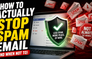 How to Actually Stop Spam Email