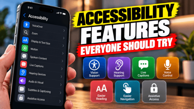 Accessibility Features Everyone Should Try Accessibility Features Everyone Should Try