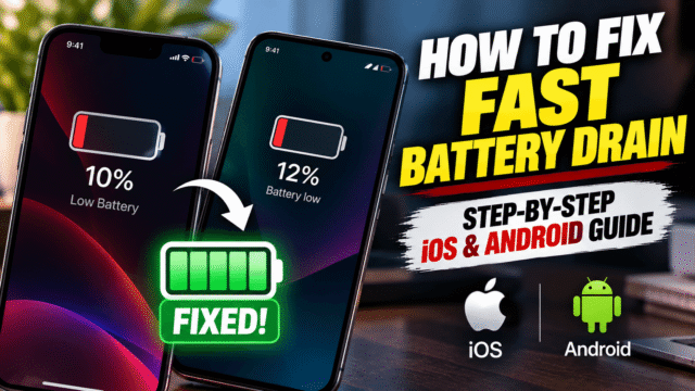 Phone Battery Draining Fast? How to Fix Phone Battery Draining Fast? How to Fix