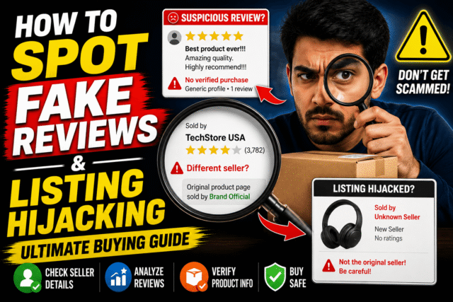 How to Spot Fake Reviews and Listing Hijacking Ultimate Buying Guide How to Spot Fake Reviews Before You Buy