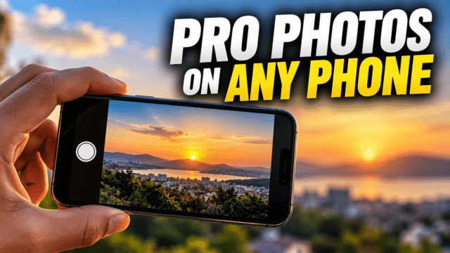 How to Take Professional Photos on ANY Phone How to Take Better Photos With Your Phone