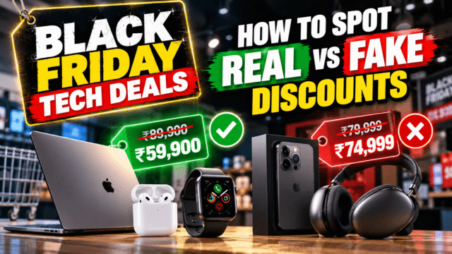 Black Friday Tech Deals: How to Spot Real vs Fake Discounts Black Friday Tech Deals: How to Spot Real vs Fake Discounts