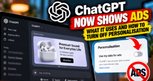ChatGPT Now Shows Ads: What It Uses and How to Turn Off Personalisation ChatGPT Now Shows Ads: What It Uses and How to Turn Off Personalisation