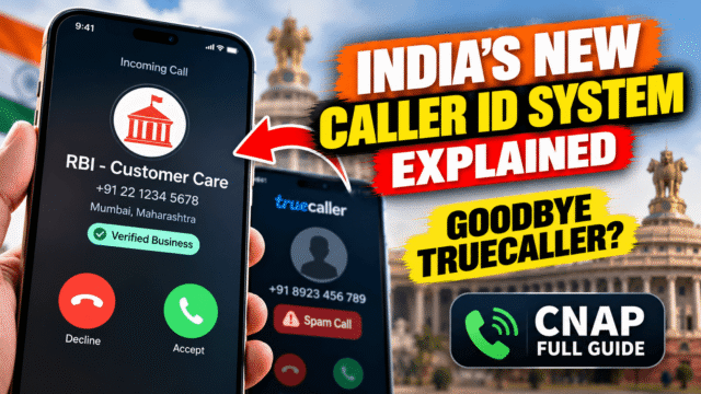 India’s New Caller ID System Explained: Goodbye Truecaller? (CNAP Full Guide)