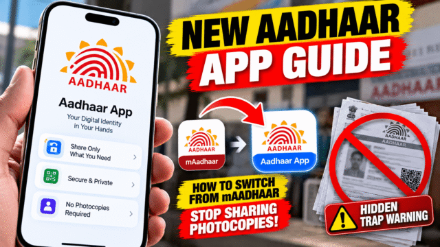 New Aadhaar App: Switch From mAadhaar, Stop Photocopies New Aadhaar App: Switch From mAadhaar, Stop Photocopies