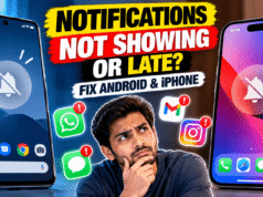 Notifications Not Showing or Late? Fix Android & iPhone Notifications Not Showing or Late? Fix Android & iPhone