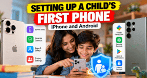Setting Up a Child’s First Phone: iPhone and Android Setting Up a Child's First Phone: iPhone and Android