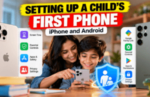 Setting Up a Child’s First Phone: iPhone and Android Setting Up a Child's First Phone: iPhone and Android