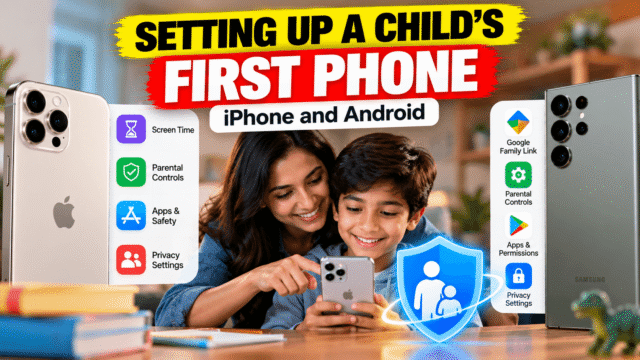Setting Up a Child's First Phone: iPhone and Android Setting Up a Child's First Phone: iPhone and Android