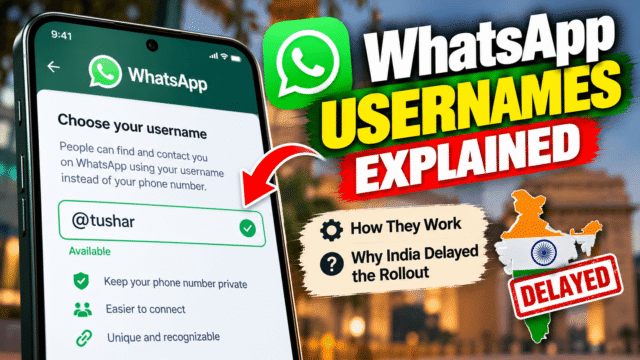 WhatsApp Usernames: How to Set One Up (and India’s Wait)