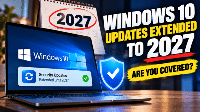 Windows 10 Updates Extended to 2027 Windows 10 Updates Extended to 2027